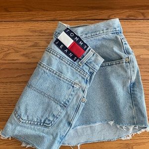 Tommy Hilfiger custom Jean shorts
